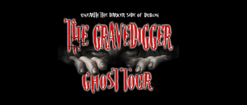 The Gravedigger Ghost Tour Logo